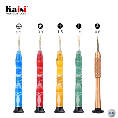 Hot Sale Double Tip Kaisi P8608 Precision Cell Phone Repair Screwdriver kit tool set