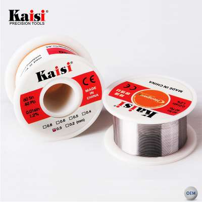 Kaisi Pollution-free Lead Free 0.3mm 0.4mm For Soldering Super Pure Tin Soldering Wire