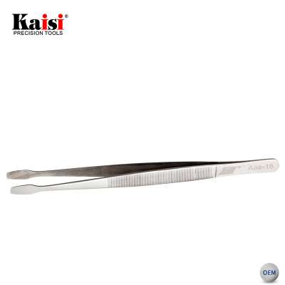 Hot Sale Aaa-16 phone Repair Tools precision round tip Stainless Steel Tweezers