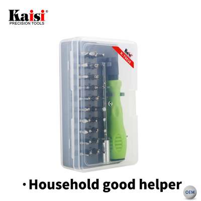 Kaisi CRV Material 30 in 1 Repair Tools Torx Precision Screwdriver Bit Tool Set For iPhone iPad Mobile