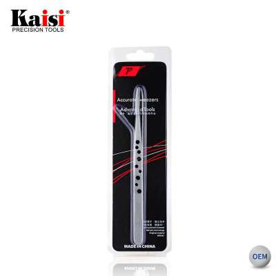 Hot Sale Aaa-11/15 Phone Repair Tools Light Stainless Steel Tweezers Curve tweezers