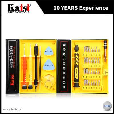 Kaisi Precision 38 in 1 Mobile Phone Opening Repair Tool Kit Screwdriver Set for iPhone Laptop